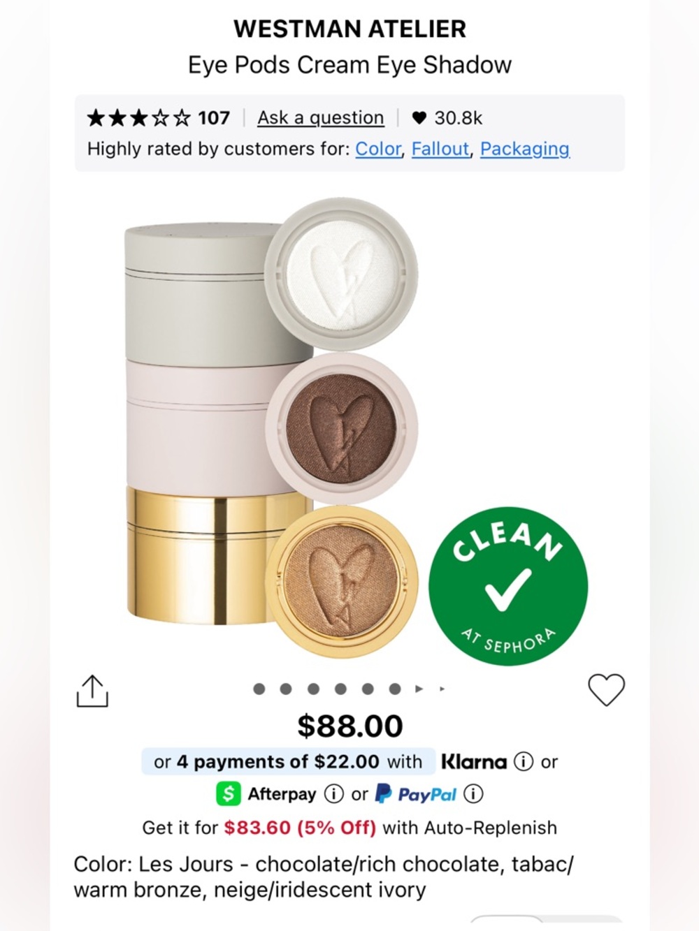 Westman Atelier Eye Pods - Les Jours